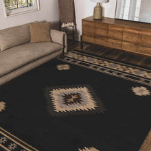 Load image into Gallery viewer, Buckhaven Black Southwestern Area Rug [Online Only]
