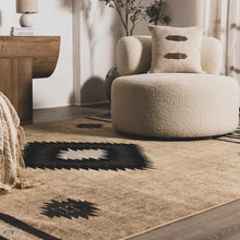 Load image into Gallery viewer, Buckhaven Brown Aztec Carpet [Online Only]
