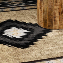 Load image into Gallery viewer, Buckhaven Brown Aztec Carpet [Online Only]
