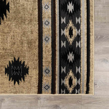 Load image into Gallery viewer, Buckhaven Brown Aztec Carpet [Online Only]
