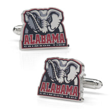 Load image into Gallery viewer, NCAA Alabama University Elephant Mascot Cufflinks [Online Only]
