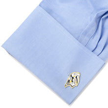Load image into Gallery viewer, NHL Nashville Predators Cufflinks [Online Only]
