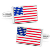 Load image into Gallery viewer, American Flag Cufflinks [Online Only]
