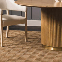Load image into Gallery viewer, Kuval Checkered Brown Outdoor Rug [Online Only]
