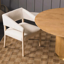 Load image into Gallery viewer, Kuval Checkered Brown Outdoor Rug [Online Only]
