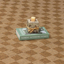 Load image into Gallery viewer, Kuval Checkered Brown Outdoor Rug [Online Only]
