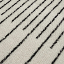 Load image into Gallery viewer, Angus Black &amp; White Geometric Area Rug [Online Only]
