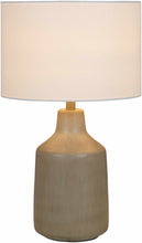 Load image into Gallery viewer, Quezon Beige Resin Table Lamp [Online Only]

