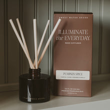 Load image into Gallery viewer, Pumpkin Spice Amber Tinted Glass Jar Reed Diffuser [Online Only]
