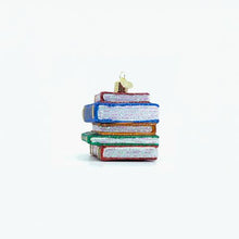 Load image into Gallery viewer, Stack Of Books Ornament [Online Only]
