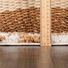 Load image into Gallery viewer, Kieu Mustard &amp; Ivory Checkered Area Rug [Online Only]
