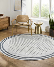 Load image into Gallery viewer, Thad Medium Gray Washable Area Rug [Online Only]
