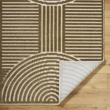 Load image into Gallery viewer, Deron Khaki Washable Area Rug [Online Only]
