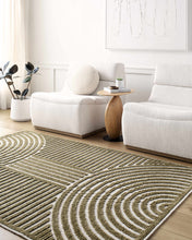 Load image into Gallery viewer, Deron Khaki Washable Area Rug [Online Only]
