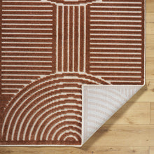 Load image into Gallery viewer, Deron Brown Washable Area Rug [Online Only]
