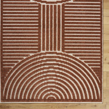 Load image into Gallery viewer, Deron Brown Washable Area Rug [Online Only]
