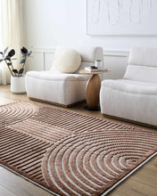 Load image into Gallery viewer, Deron Brown Washable Area Rug [Online Only]
