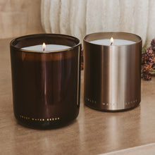 Load image into Gallery viewer, Cozy Season Soy Candle - Boxed Amber Tinted Glass Jar - 12 oz [Online Only]
