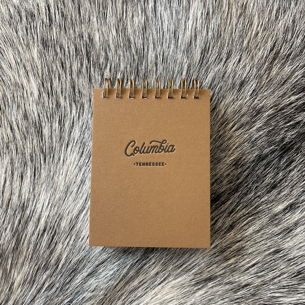 Columbia Tennessee Mini Notebook