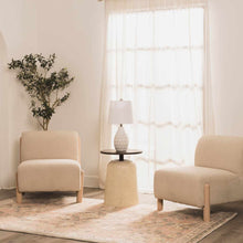 Load image into Gallery viewer, Taguig White Ceramic Table Lamp [Online Only]

