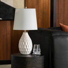 Load image into Gallery viewer, Taguig White Ceramic Table Lamp [Online Only]
