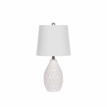 Load image into Gallery viewer, Taguig White Ceramic Table Lamp [Online Only]
