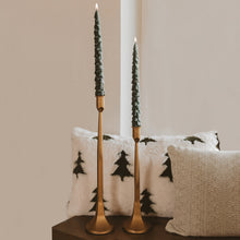 Load image into Gallery viewer, Gold Cast Iron Taper Candle Holders [Online Only]
