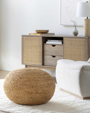 Load image into Gallery viewer, Tintern Jute Knitted Pouf [Online Only]
