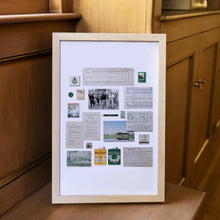 Load image into Gallery viewer, Vintage Golf Matchbook Collage Poster w/Frame Options [Online Only]
