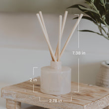 Load image into Gallery viewer, Weekend White Translucent Tinted Glass Jar Reed Diffuser [Online Only]
