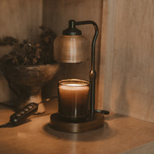 Load image into Gallery viewer, Candle Warmer Lamp with Wood Base [Online Only]
