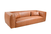 Load image into Gallery viewer, Genavive Top Grain Leather Sofa - Tan [Online Only]
