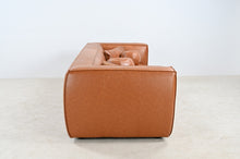 Load image into Gallery viewer, Genavive Top Grain Leather Sofa - Tan [Online Only]
