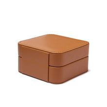 Load image into Gallery viewer, Solid Color Portable Travel Jewelry Case (Various Colors)
