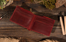 Load image into Gallery viewer, Leather Bifold Wallet

