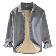 Load image into Gallery viewer, Cotton Corduroy Lined Shirt Jacket For Men (Various Colors/Sizes)
