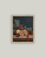 Load image into Gallery viewer, Christmas Oranges Framed Art 5x7

