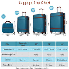 Load image into Gallery viewer, Hardshell Luggage Sets 4 Pieces (Various Colors) [Online Only]
