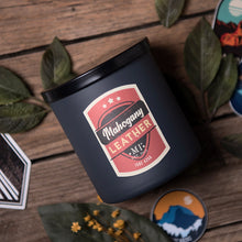 Load image into Gallery viewer, Mahogany Leather 15 oz. Candle
