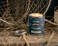 Load image into Gallery viewer, The Americana Series Gone Fishing Candle
