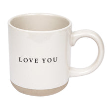 Load image into Gallery viewer, Love You Stoneware Coffee Mug

