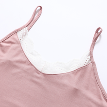 Load image into Gallery viewer, Soft Viscose Lace Trim Robe &amp; Slip Set (Dusty Rose)
