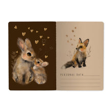 Load image into Gallery viewer, Little Woodland Friends A5 Notebook
