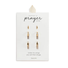 Load image into Gallery viewer, Dainty Wing Earrings Set of 3 - Gold
