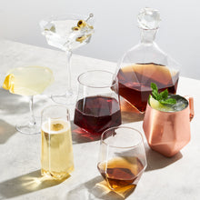 Load image into Gallery viewer, Seneca Faceted Crystal Liquor Decanter (Online Only)
