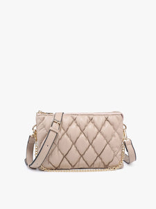Izzy Puffer Quilted Crossbody (3 colors)