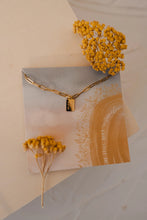 Load image into Gallery viewer, Believe in Miracles Mini Tag Necklace
