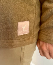 Load image into Gallery viewer, Shaker Fleece 1/4 Zip (Mushroom)
