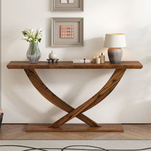 Load image into Gallery viewer, Console Table With Cross Leg Base and Reinforced Support Plate [Online Only]
