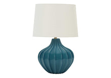 Load image into Gallery viewer, Teal Blue Ceramic Table Lamp [Online Only]
